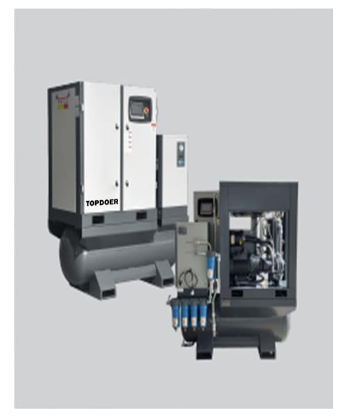 16 Bar 4-in-1 Screw Air Compressor for laser cutting