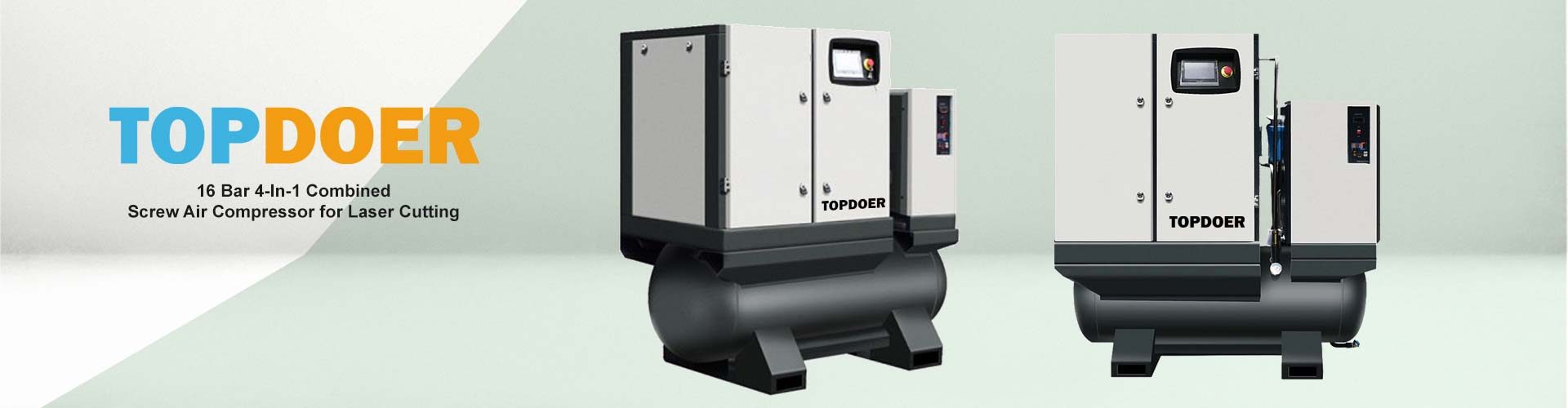 Topdoer 16 Bar 4-In-1 Combined Screw Air Compressor for Laser Cutting